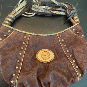 Baby Phat Brown and Gold Purse